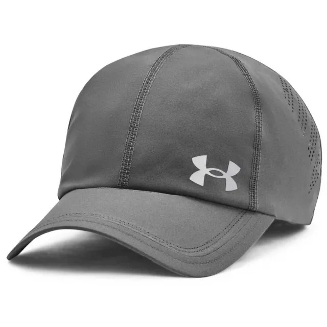 Men's  Under Armour  Launch Adjustable Cap Castlerock / Castlerock / Reflective OSFM