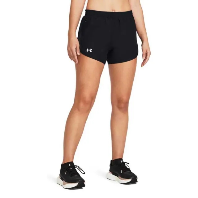 Under Armour Womenss UA Fly-By 2.0 Shorts in Yellow