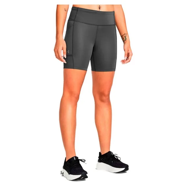 Under Armour Fly Fast 6in Short Leggings  - Grey