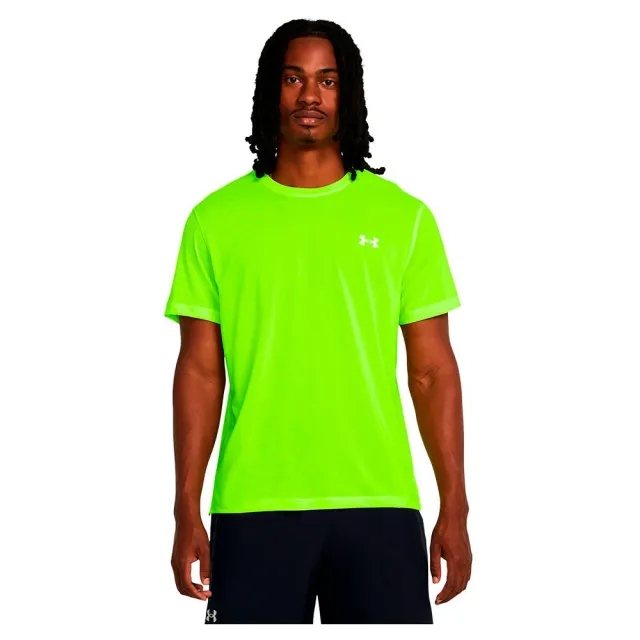 Under Armour Launch Short Sleeve T-shirt  - Yellow