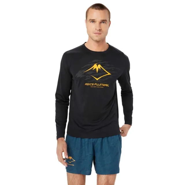 Asics Fujitrail Logo Ls Top