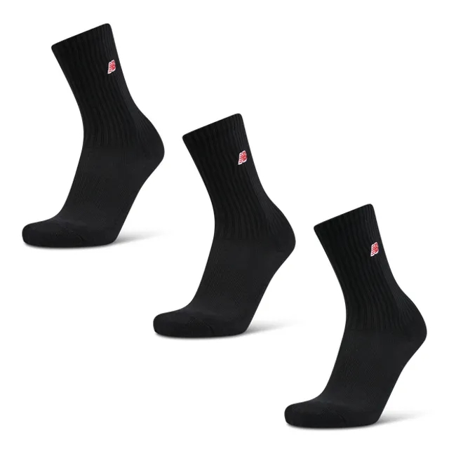 New Balance Crew 3 Pack Unisex Socks - Beige