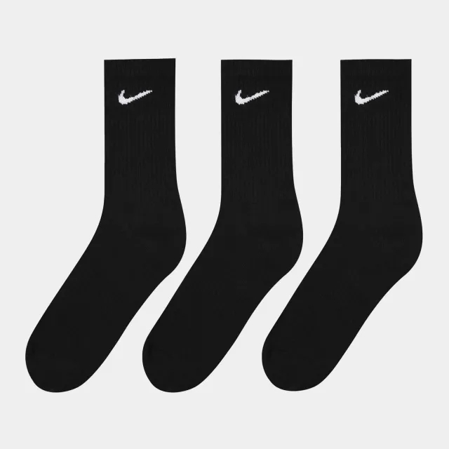 Nike 3 Pack Crew Medium - Black