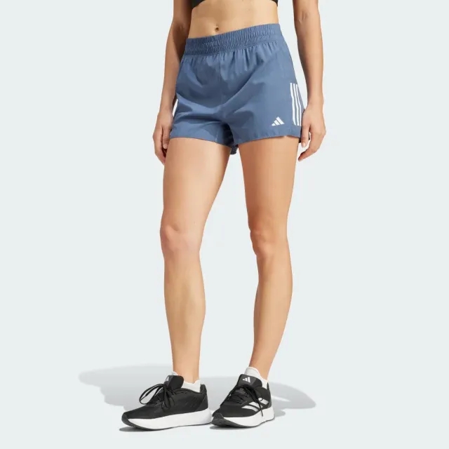 adidas Women's Own the Run Shorts - Preloved Ink - XS - Blue
