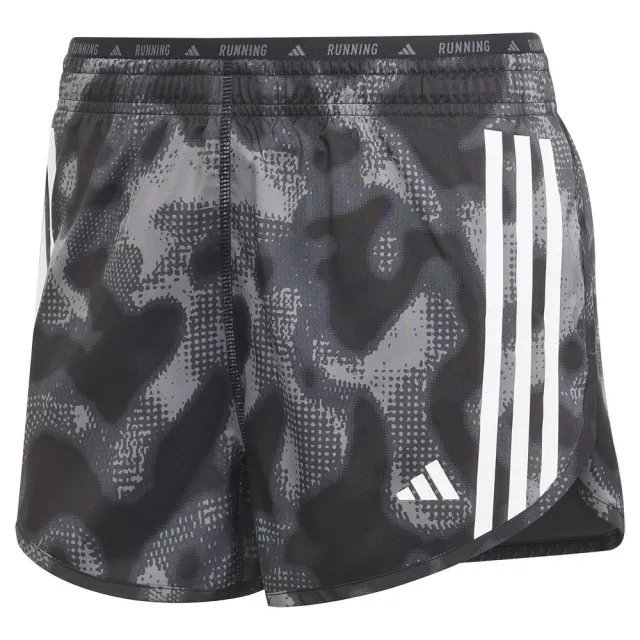 Adidas Own The Run Excite Aop 4 Shorts  - Black