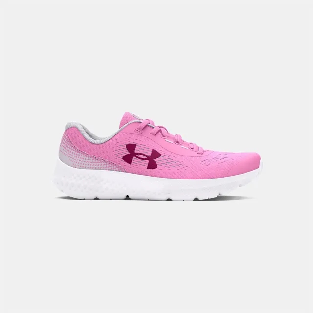 Girls' Pre-School  Under Armour  Rogue 4 AL Running Shoes Stellar Pink / White / Purple Gemini 12.5