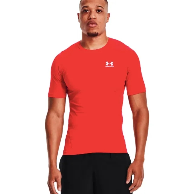 T-Shirt Under Armour Hg Armour Comp Ss Red/ White S