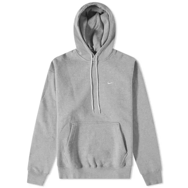 Nike Men's NRG Hoodie Dark Grey Heather/White