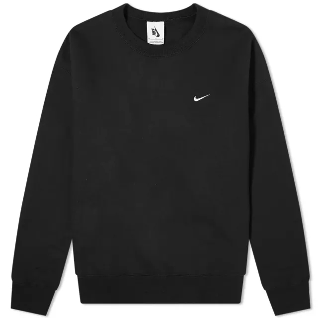 Nike Solo Swoosh Fleece Sweatshirt, Black