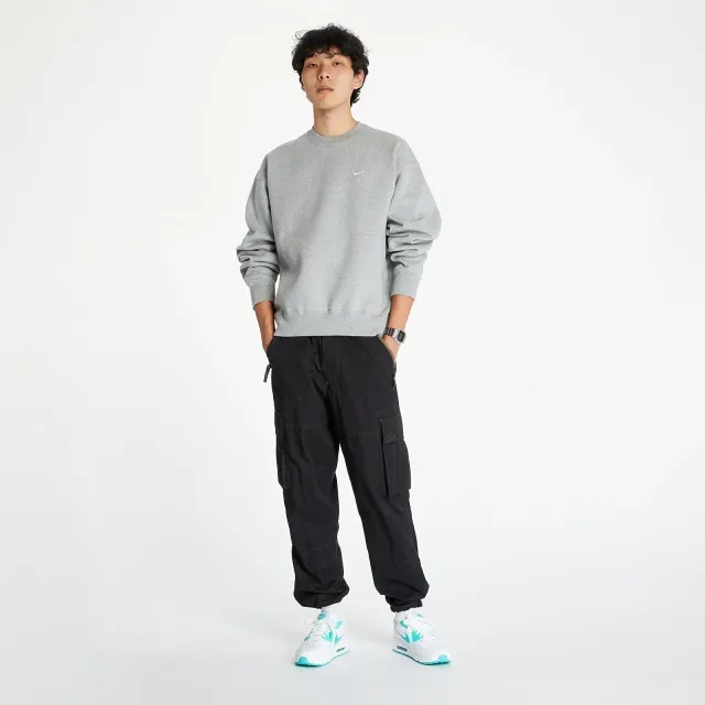 Nike Solo Swoosh Fleece Sweatshirt, Grey
