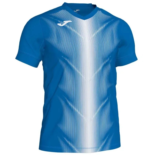Joma Olimpia Short Sleeve T-shirt  - Blue