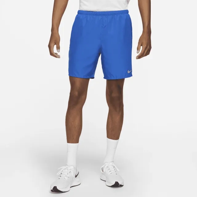 Nike Challenger Men's 18cm (approx.) Brief-Lined Running Shorts - Blue - Recycled Polyester Minimum