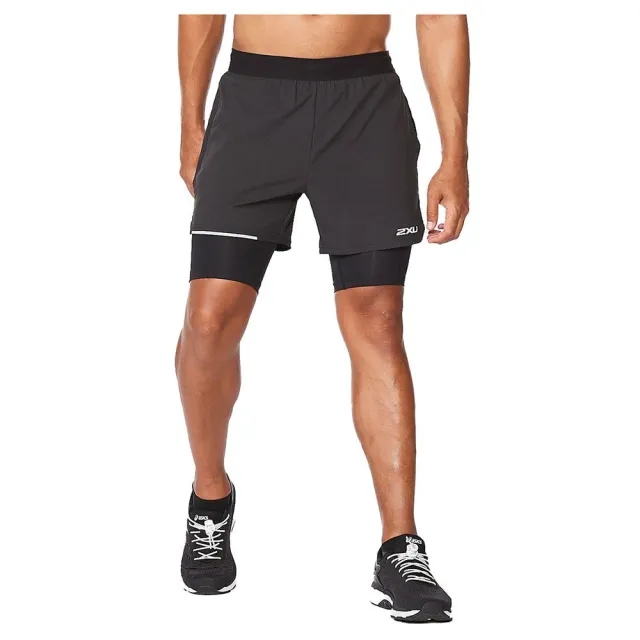 2XU Aero 2-in-1 5 Inch  Shorts - AW24
