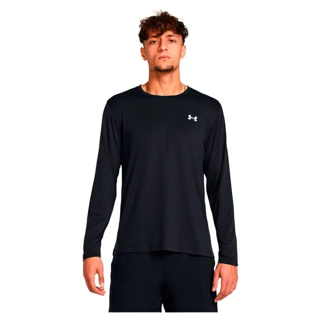 Men's  Under Armour  Launch Long Sleeve Black / Reflective S