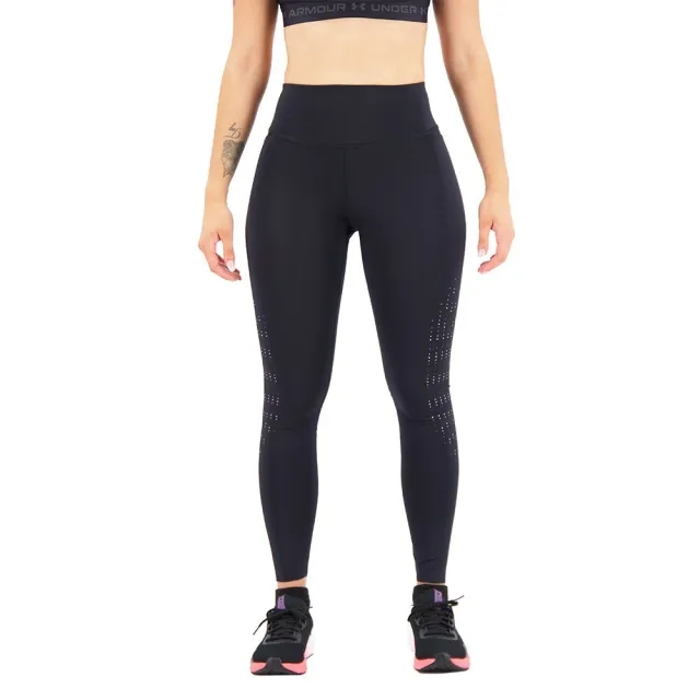 Women's  Under Armour  Fly-Fast Elite Ankle Tights Black / Black / Reflective S