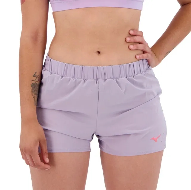 Mizuno Aero 4.5 Shorts  - Purple