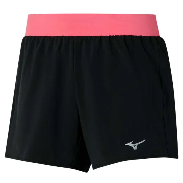 Mizuno Alpha 4.5in Shorts Women - Black, Pink
