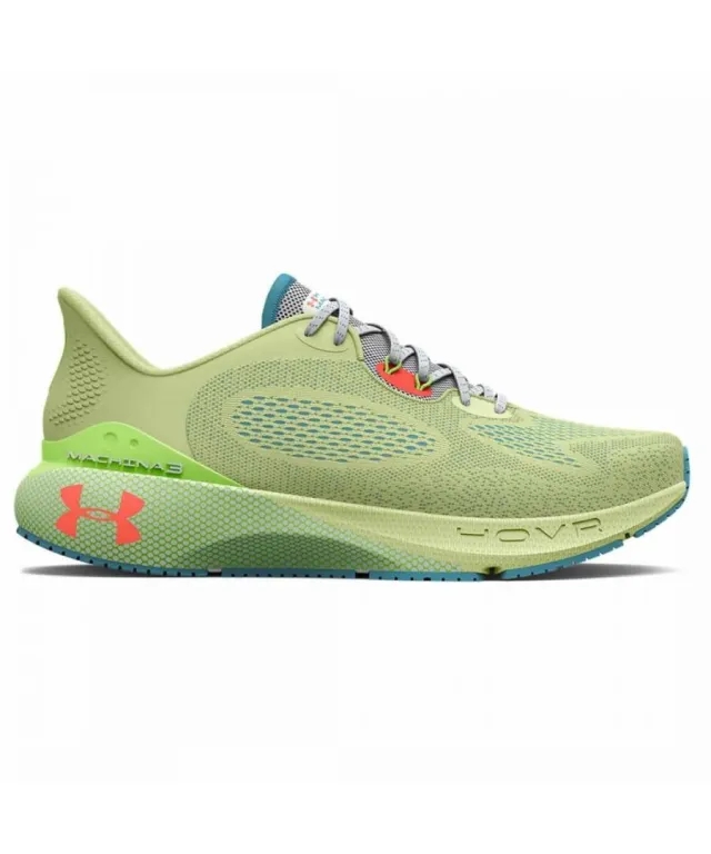 Under Armour HOVR Machina 3 Green Womens Running Trainers