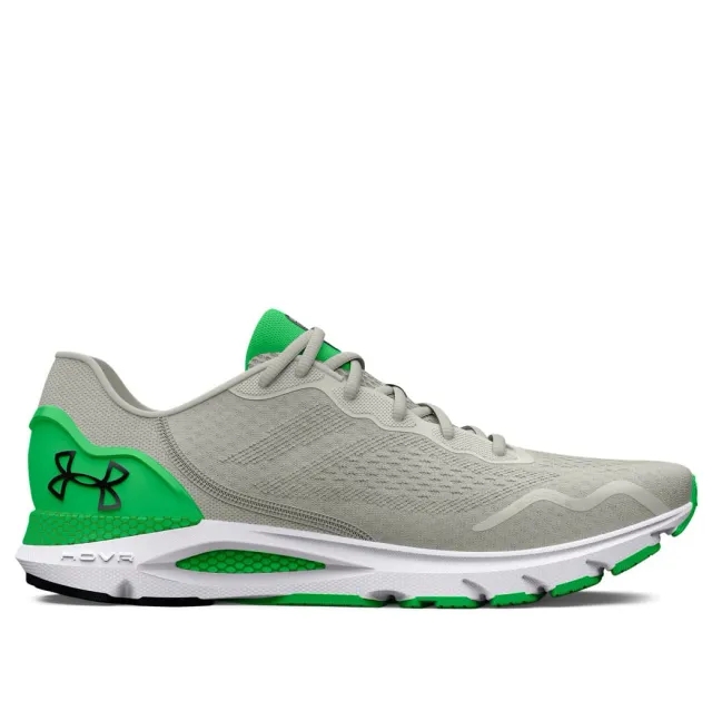 Under Armour Mens Hovr Sonic 6 Running Shoes in Green Textile