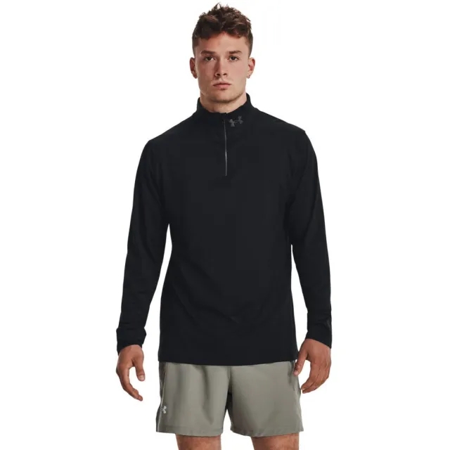 Under Armour Qualifier Run 1/4 Zip Running Shirt Men - Black