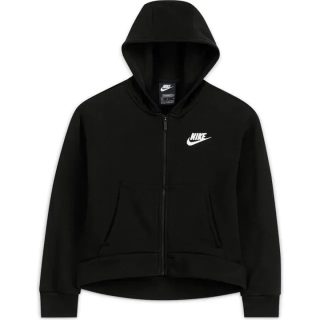 Nike Sportswear Club Fleece Older Kids Girls Full Zip Hoodie