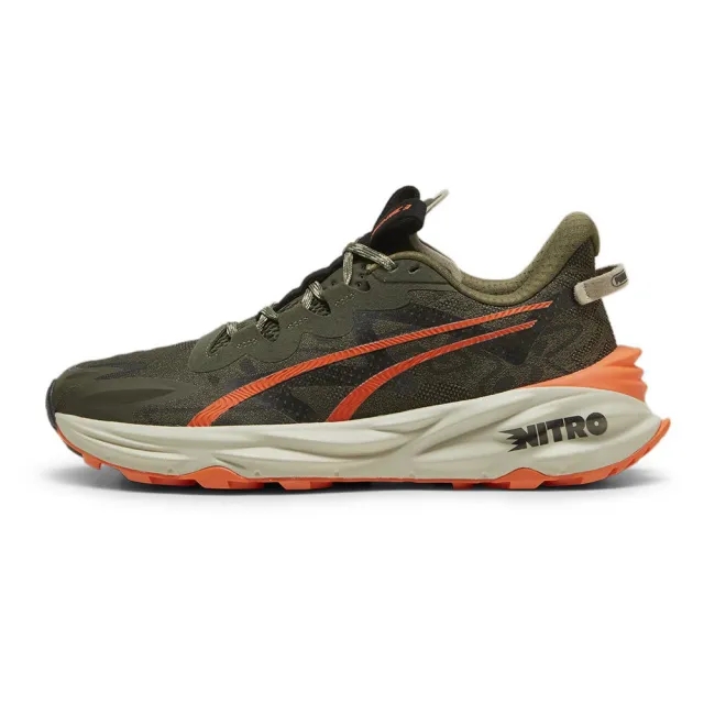 Puma Fast-Trac Nitro 3 Dark Olive-Flame Flicker-Desert Dust - ['Green']