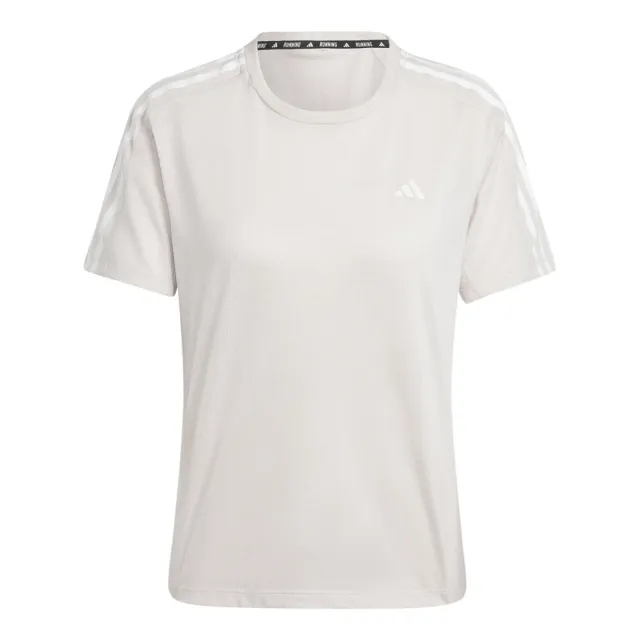 adidas Own The Run E 3S Tee Running Shirt Women - Cream