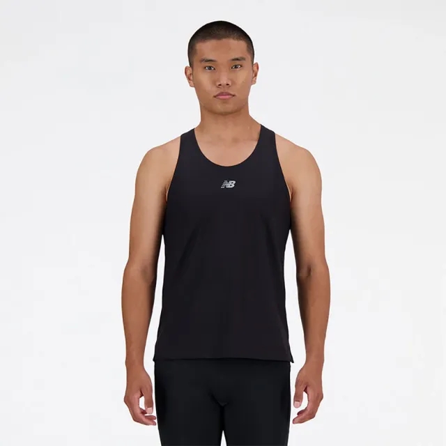 New Balance Jacquard Sleeveless T-shirt  - Orange