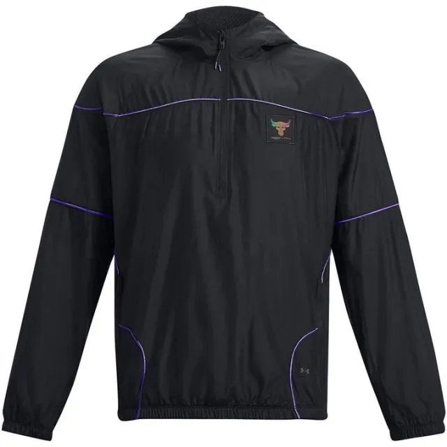 Under Armour Project Rock Anorak Training Jacket Mens - Black