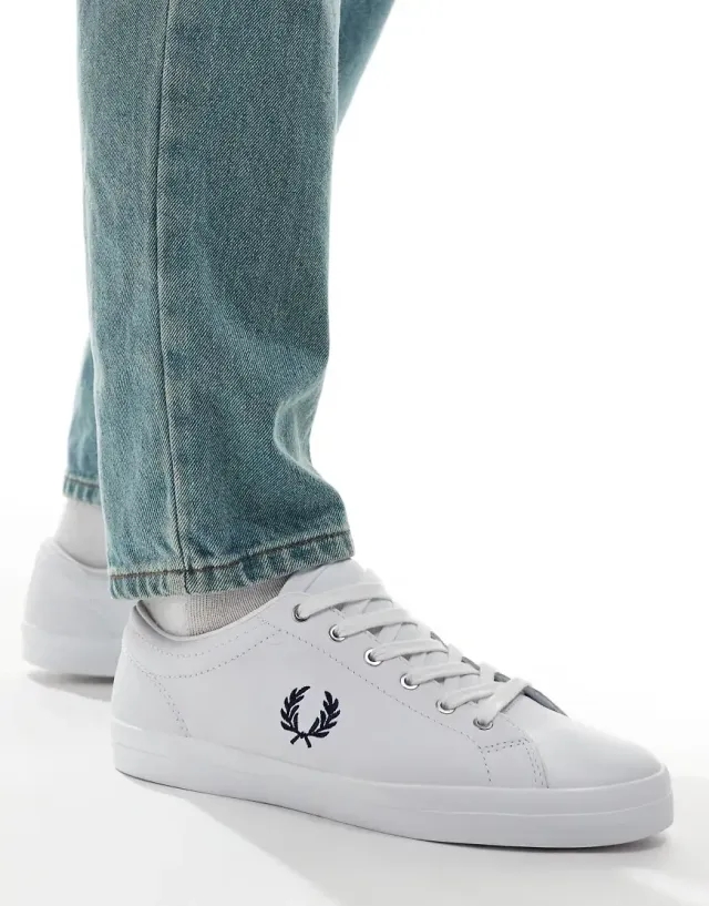 Sneakers Fred Perry Baseline Leather White Eur 42