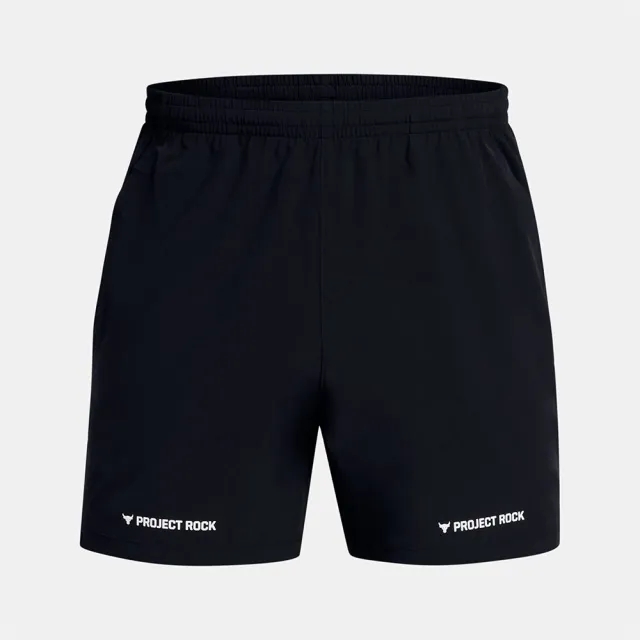 Under Armour Men's Project Rock Ultimate 5 Training Shorts Black / White XXL