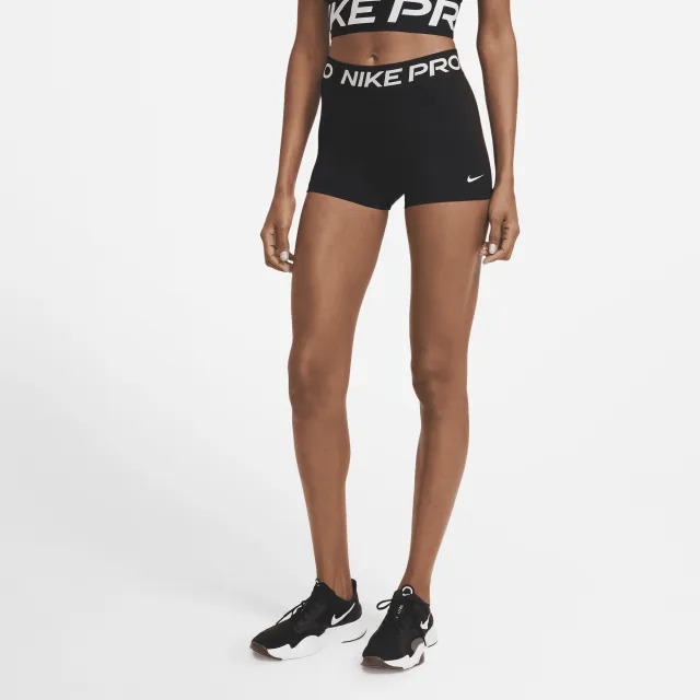 Nike Pro 3in Ball Shorts Women - Black, White