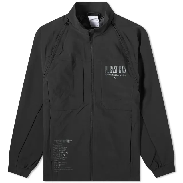 Puma Men's x Pleasures Zip-Off Jacket Puma Men's Black