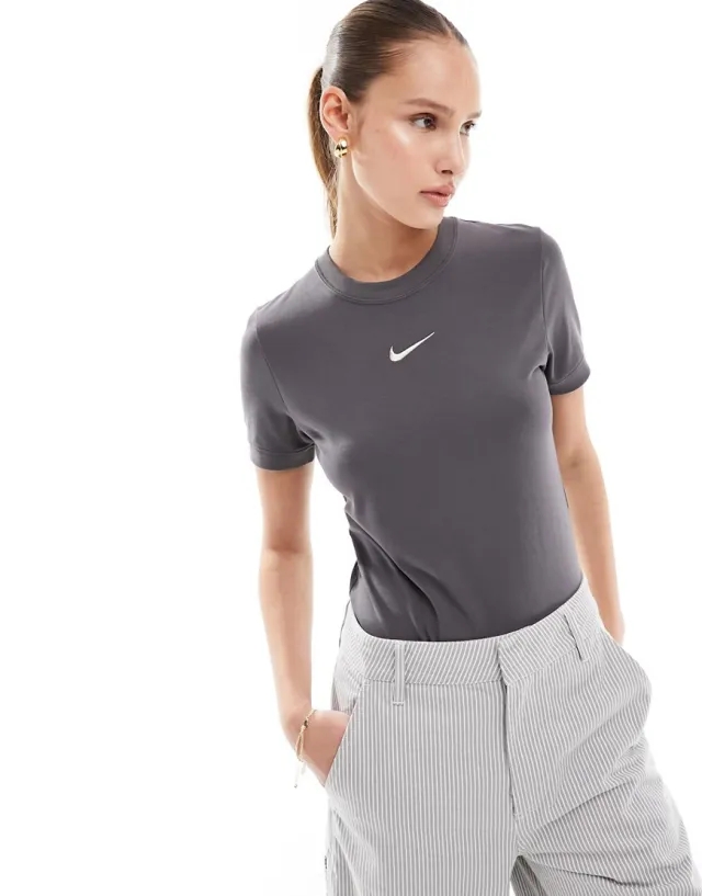 Nike Trend Bodysuit In Grey