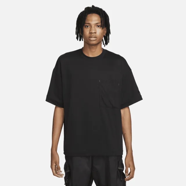 Nike Sportswear Tech Pack Men's Dri-FIT Short-Sleeve Top - Black