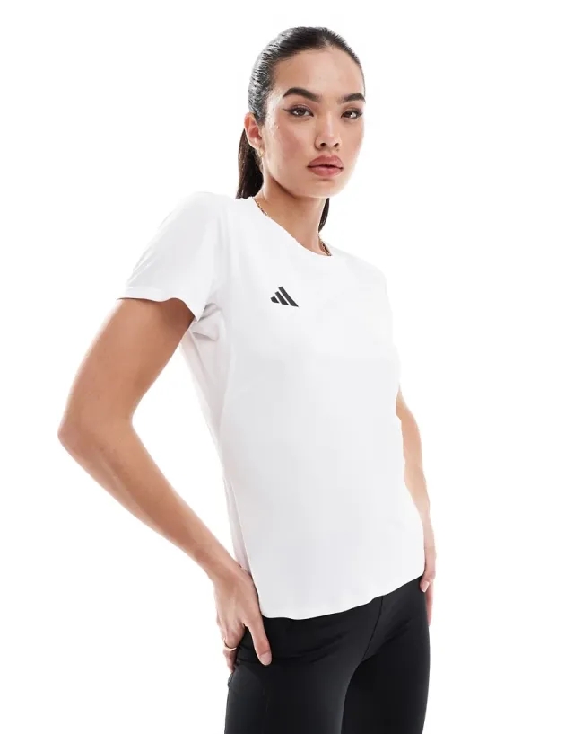 adidas Adizero Essential Running Shirt Women - White