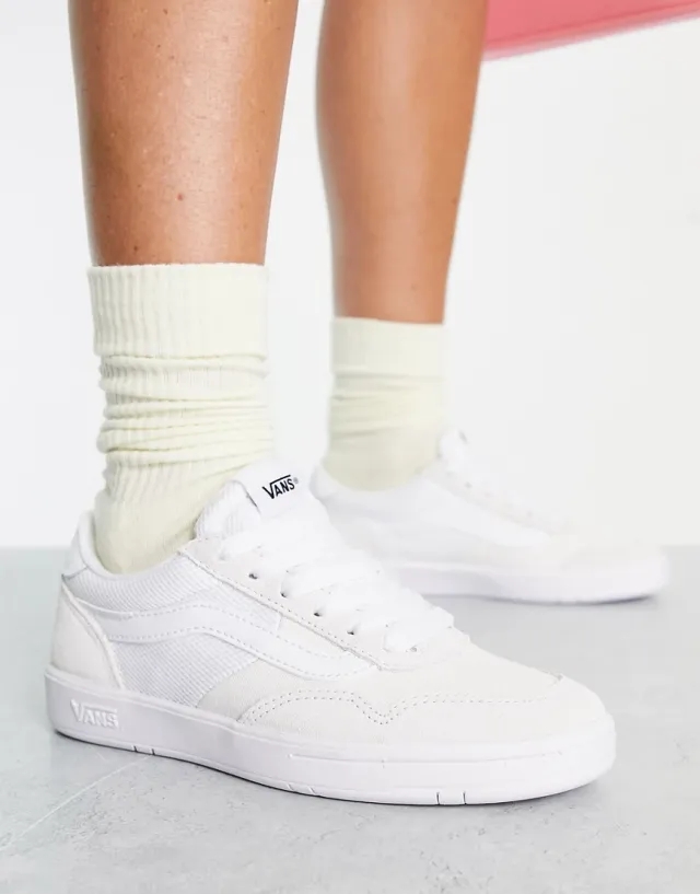 Vans Cruze Staple Trainers In White