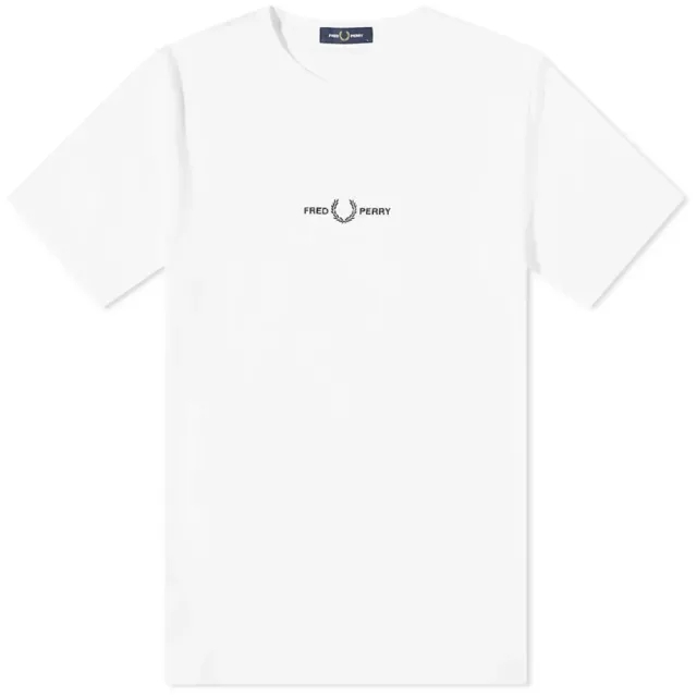 Fred Perry Embroidered Short Sleeve T-shirt