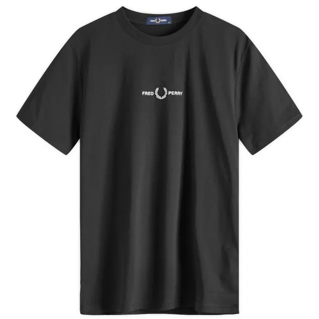 Fred Perry Embroidered T Shirt