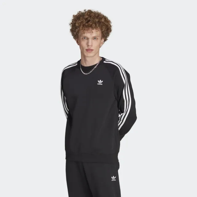 Sweatshirt Adidas Adicolor Classics 3-Stripes Sweatshirt Black Xs