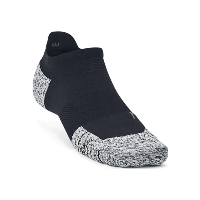 Under Armour AD Run Cushion NS Tab Running Socks - Black, Grey