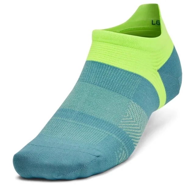 Under Armour AD Run Lite NS Tab Running Socks 2 Pack - White