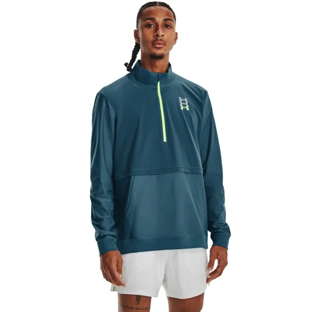 Under Armour Run Anywhere Long Sleeve Men - Blue, Green