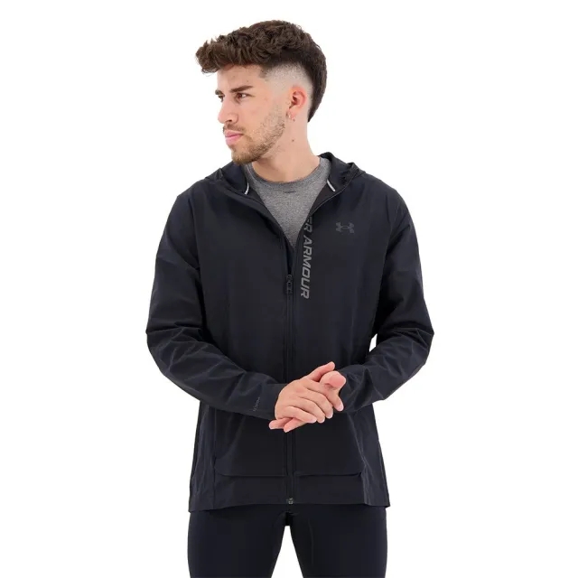 Under Armour Outrun The Storm Running Jacket Men - Black, Grey