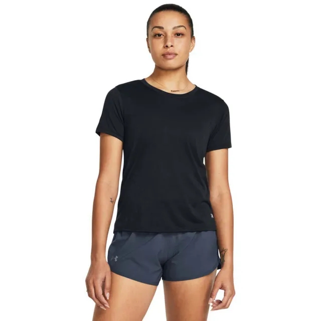 Under Armour Launch Short Sleeve T-shirt  - Black