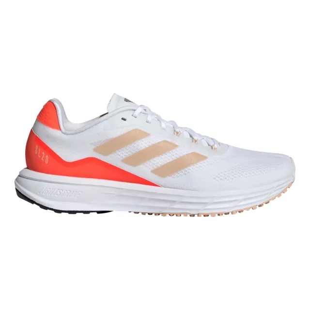 adidas SL20.2 Neutral Running Shoe Women - White, Orange