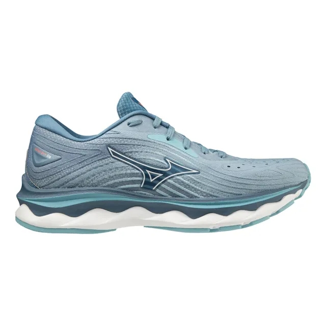 Mizuno Wave Sky 6 Neutral Running Shoe Women - Blue, White