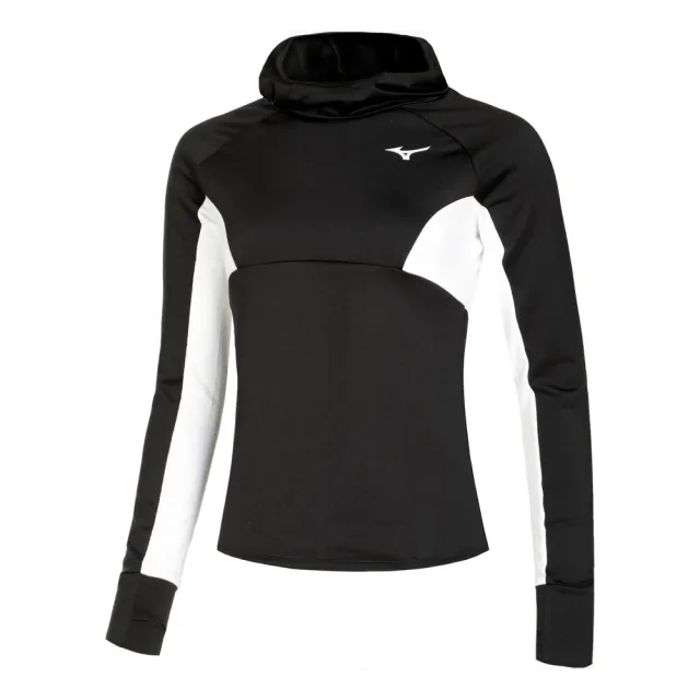 Mizuno Warmalite Hooded Long Sleeve Women - Black