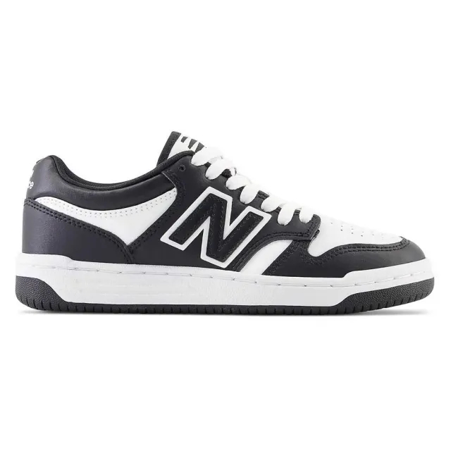 New Balance Kids' 480 in Black/White Synthetic