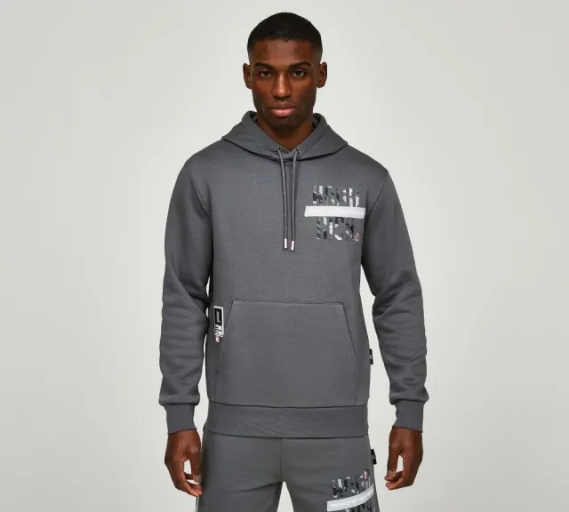 Hoodrich OG Territory Overhead Hoodie - Grey - Size L - Grey
